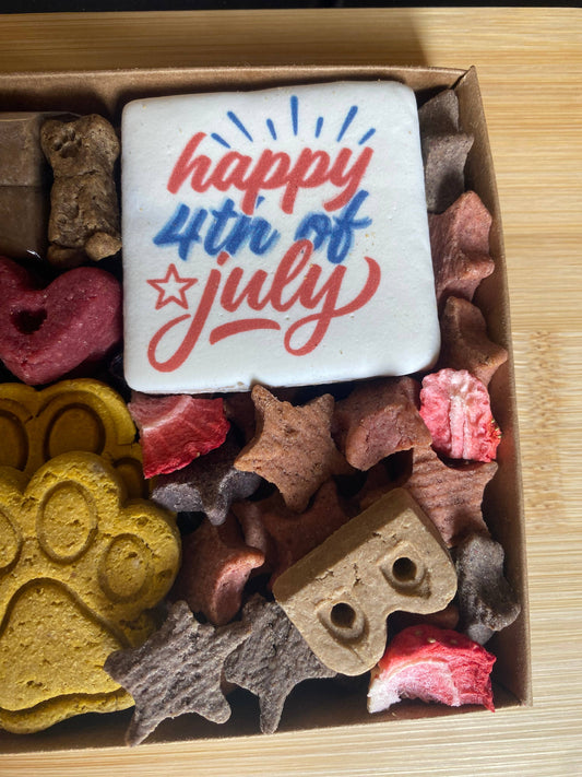Peaceful Pup Patriot Box | 4th of July Dog Gift | Calming