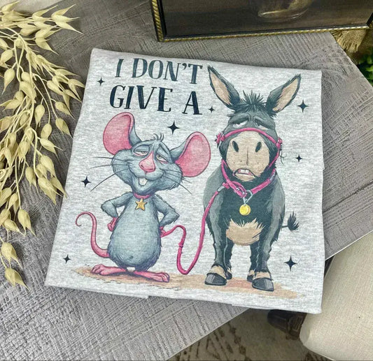 I don’t give a…