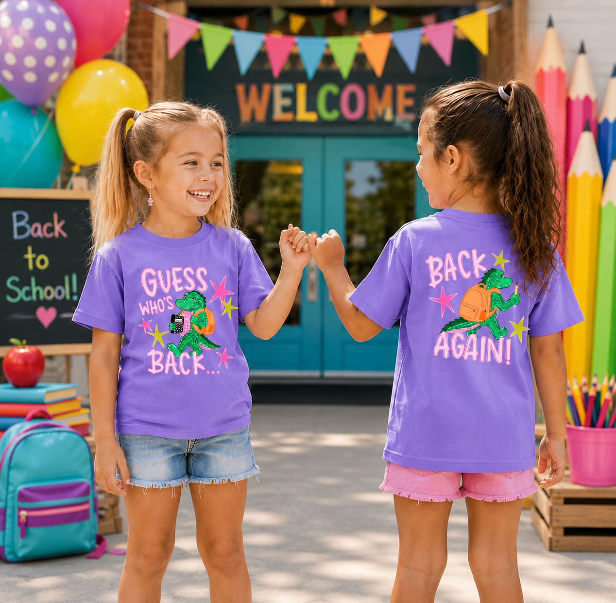 Guess Who's Back-Back Again Girl Tee