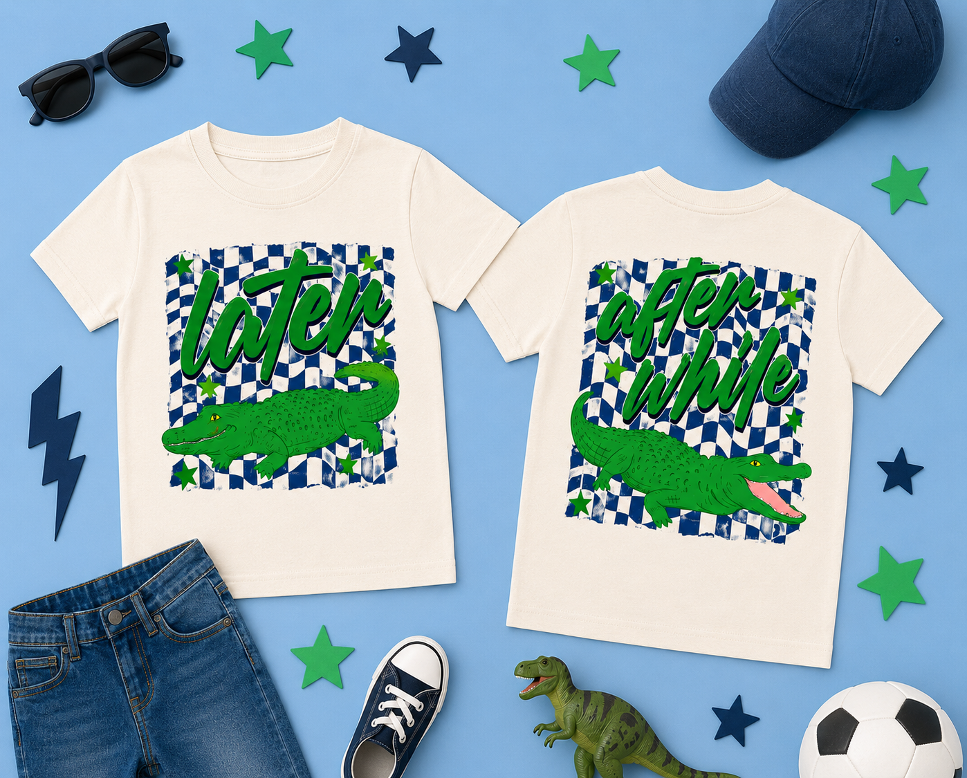 Later Gator Boys Toddler Tee