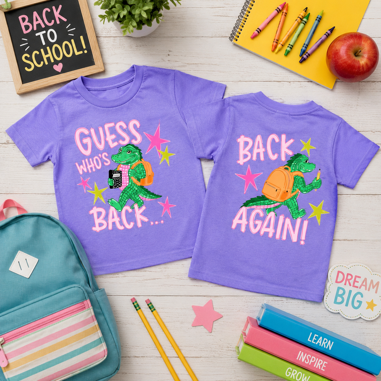 Guess Who's Back-Back Again Girl Tee