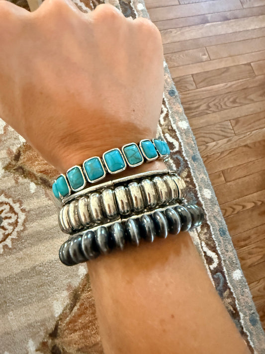 Turquoise trail stack