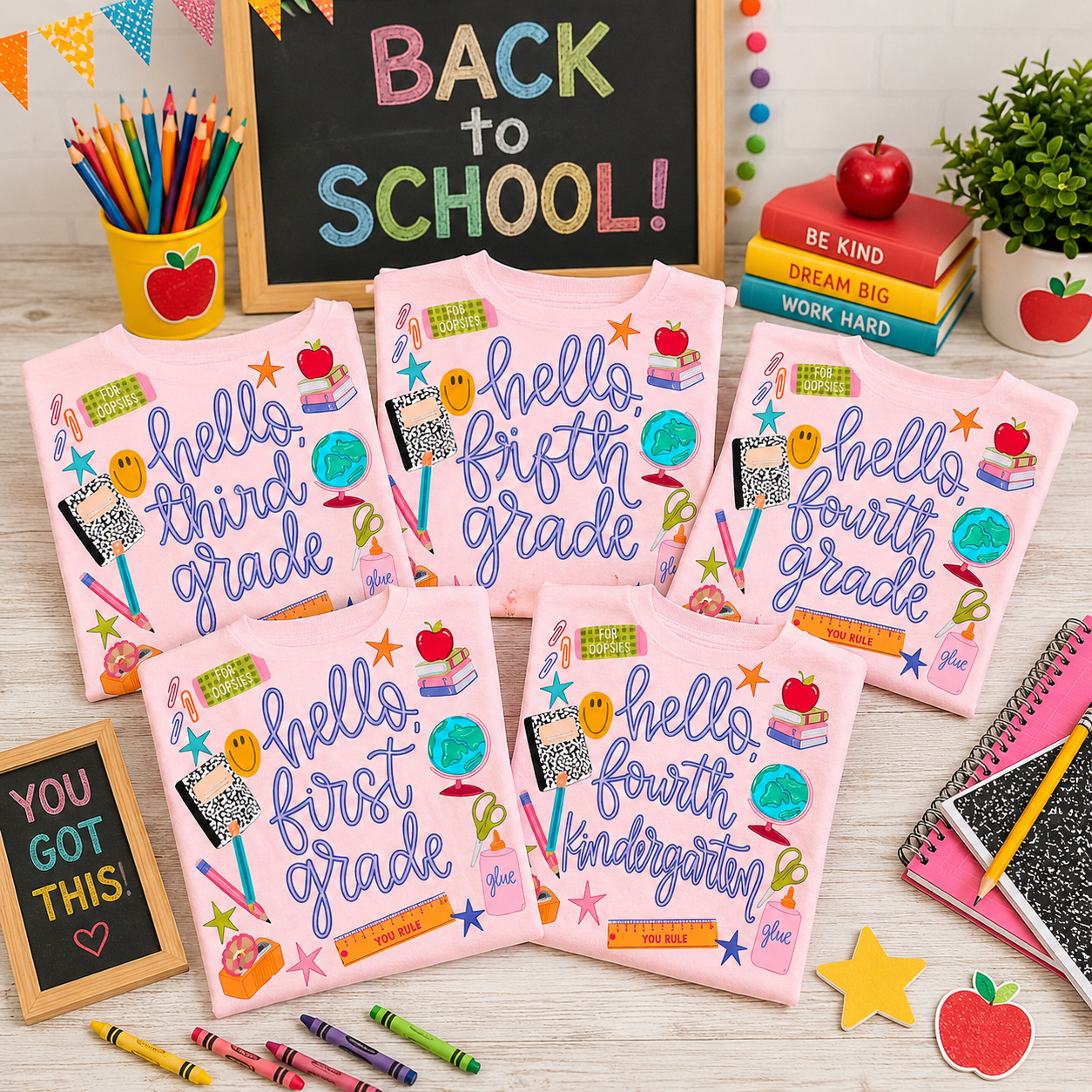 Hello Back to School Tee