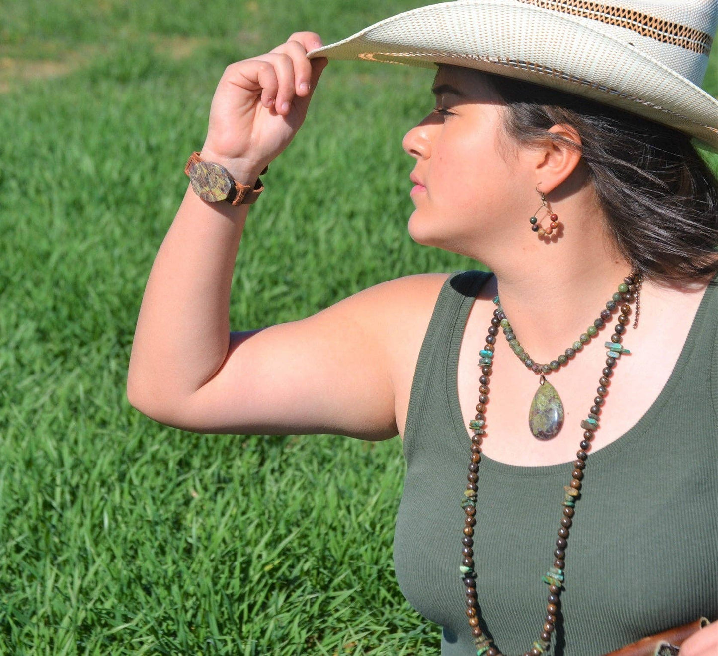 Terra Small Hoop Earring